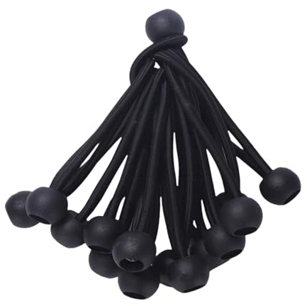 Harilla 36x Ball Bungee-seile Trampolin Elastische Seile Elastische Fitness Binden Ersatz für Zelt Plane Riemen Baldachin Im Freien