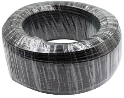 AIRUIXI Câble PV Câble Solaire 4MM2/6mm2 (12AWG/10AWG), câble Pv Rouge ou Noir, conducteur en cuivre, Gaine XLPE(5m 4mm2)