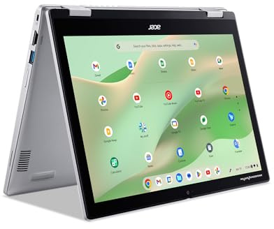 Acer Chromebook Spin 312 CP312-1HN-34Z7 Convertible Laptop | Intel Core i3-N305 | 12.2 WUXGA IPS Corning Gorilla Glass Touch Display | 8GB LPDDR5 | 128GB eMMC | Wi-Fi 6E | Chrome OS (Renewed)