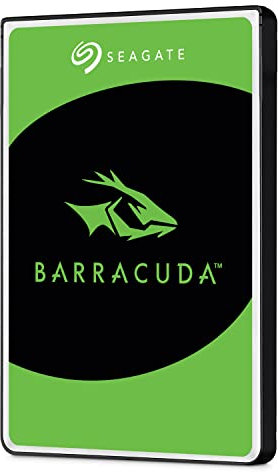 Seagate BarraCuda 1 TB Internal Hard Drive HDD – 2.5 Inch SATA 6 Gb/s 5400 RPM 128 MB Cache for PC Laptop (ST1000LM048) , Black