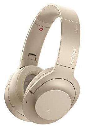 Sony WH-H900N High-Resolution Kopfhörer, Kabelloser, Noise Cancelling, gold, mit Alexa-Integration