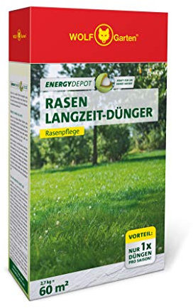 WOLF-Garten - Energy Depot Rasen-Langzeitdünger ED-RA 60 (für ca. 60 m²/Jahr); 3839010