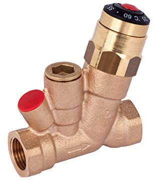 Danfoss thermost. Zirkulationsventil MTCV DN 15 IG Rp 1/2, Grundversion