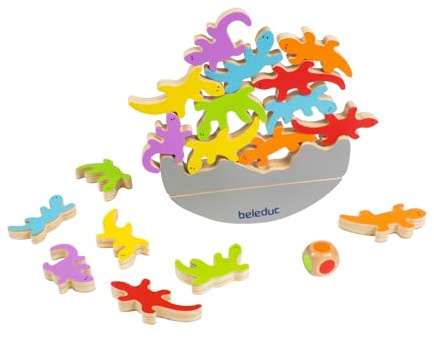 Beleduc EL Gecko, Kinderspiel, Lernspiel für Zuhause - Bekannt aus dem Kindergarten, Keine Größe