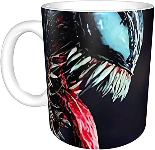 KEROTA Venom Coffee Milk Tea Ceramic Mugs Morning Cup Best Gift for Morning Drink,and Weddings, BirthdaysWithout Spoon and Plate