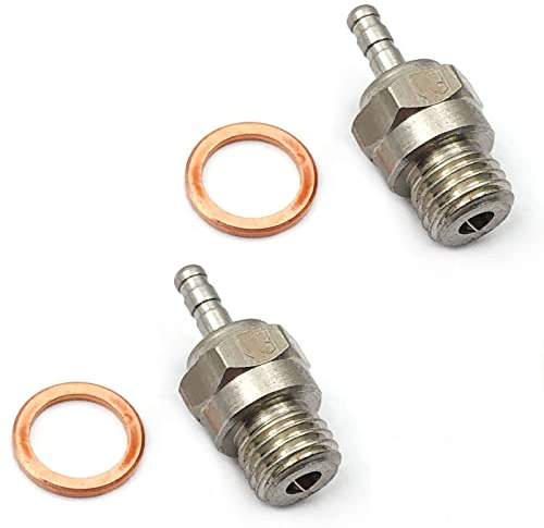 FainWan 2 Pack RC Products Heavy Duty Medium Hot (OS #7 Equivalent) Compatible with Nitro Glow Plug