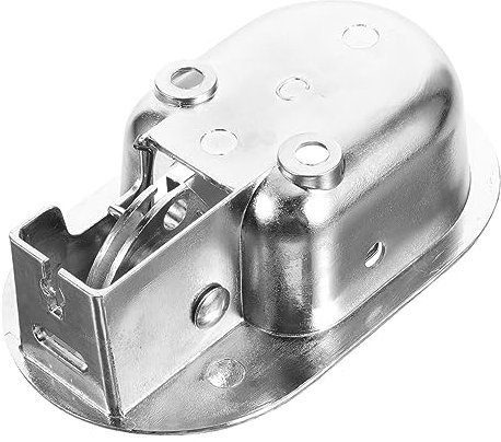 DECHOUS Edelstahl Zuggriff für Friseurstühle Silber Einfache Montage Ergonomisches Design Passend für Friseurausrüstung und Liegestühle