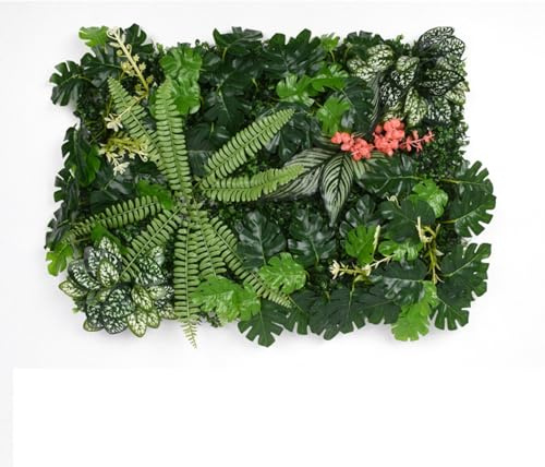 AFGZQ Paneles De Seto Boj Artificial, Pared De Telón Fondo Verde, UV Protegido Privacidad Seto Pantalla Valla for Decoración Interiores Y Exteriores (Color : No. 19, Size : 60x40cm/23.6in x 15.7in)