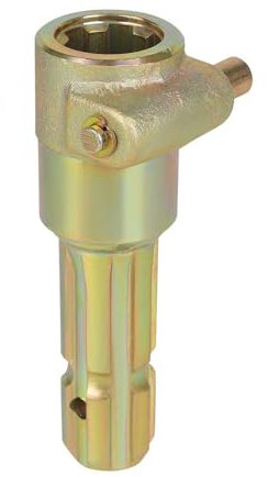 Zapfwellenadapter Weiblich 1 3/8 Zoll Verlängerung für Traktoren Bis zu 70 PS, Verbesserte Sicherheit, Einfache Installation
