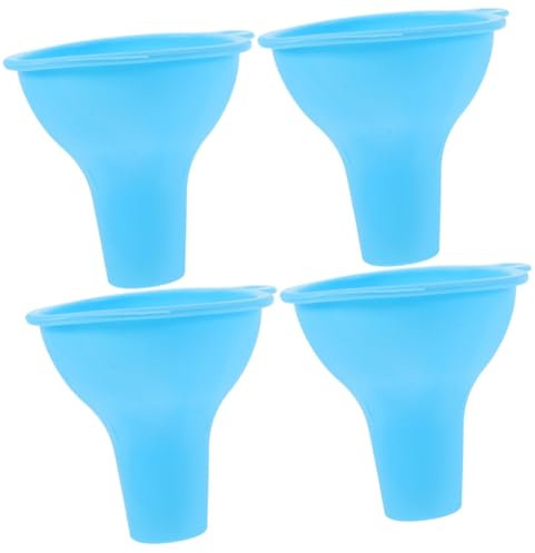 YARNOW 4 Pezzi Di Grandi Dimensioni Imbuto Per Cibo in Silicone Per Cani Dispenser Per Dolcetti Per Cani Imbuto Giocattolo Utensile Da Cucina