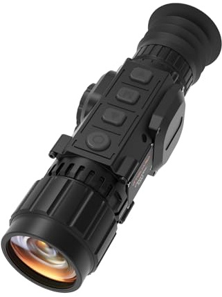 GTGUARD Clearview X350 Thermal Imaging Scope für Hunting/Tactical – 1024 x 768 OLED, 4-facher Zoom, IP67 wasserdicht, 64 GB Speicher, WiFi Night Vision Scope mit 4 Stunden Batterie & Hotspot Tracking