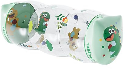 Harilla Aufblasbares Rollenrasselspielzeug aus PVC für Kleinkinder, frühe Entwicklung, Musikrolle für Babys im Alter von 1, 2 und 3 Jahren, 6–12 Monate,