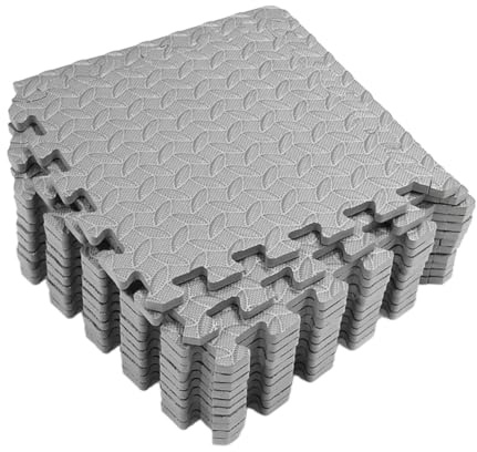 ABOOFAN 12pièces Tapis De Sol Gym Patchwork à Motif De Sous-tapis Absorbant Épais Pour Salle De Sport Et Entraînements