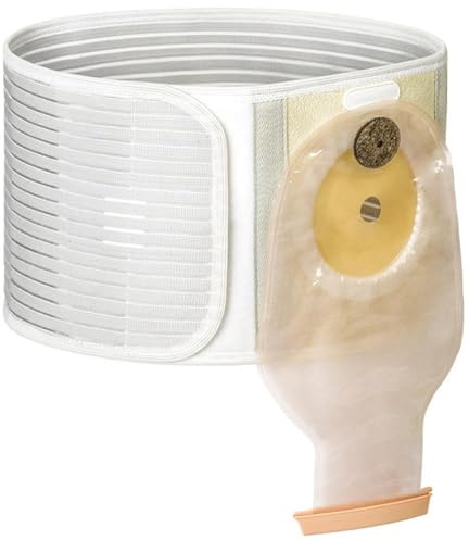 Stomiband För Män Och Kvinnor, Elastiskt Stomibandage, Postoperativt Bukbandage Som Förhindrar Stomibråck Och Förstärker Stomipåsar(Large)