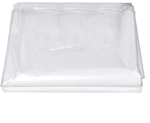 NbgrvB 5 x 2 m Polyethylen-Gewächshaus-Abdeckfolie, wasserdichte Kunststofffolie, Garten, Frühbeet, zufällige Farbe
