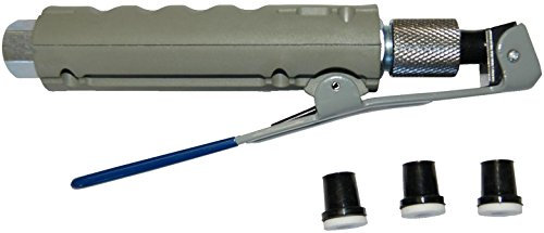 Varan Motors - NESBG-01 Pistola sabbiatrice con 4 ugelli in ceramica inclusi, ideale per un'ottima sabbiatura