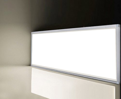 Long Life Lamp Company 40w Surface Mount LED Panel 1200 x 300 Frame with LED Panel White Body 6500k Super Bright Daylight