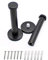 CHSEROK 2 Piezas de Gancho de Acero Inoxidable- 10 cm Gancho para Ropa, Gancho de Toalla se Pueden Usar en la Cocina, Sala de Estar y Dormitorio Gancho de pared Duradero