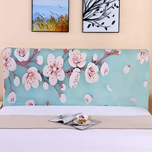 Copri Testata Letto Matrimoniale/Singolo Copertura per Testiera per Letto Fodera Elastica Premium Protezione Copritestata Testata Cover Lavabile per Decorazione Camera (Color : K, Size : 180cm)