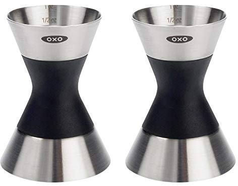 OXO SteeL Double Jigger, Set of 2