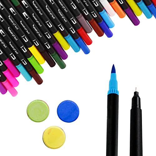 24 Farbige Acrylstifte für Steine wasserfest Marker Stifte Acrylstifte für Holz Steine Bemalen Stifte für Ostereier, Eier, Plastik, DIY Leinwand, 0Glasmalstifte, Ostergeschenke Kinder Erwachsene