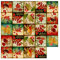 Piastrelle antiche in stile nuovo, 24 pezzi, foglie d'autunno, decorazione per piastrelle da bagno e cucina, per doccia, scale da cucina (15 x 15 cm)