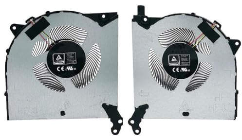 RTDPART Ventilateur de Refroidissement pour processeur d'ordinateur Portable, pour Lenovo Legion 5-17ITH6 82JN 5H40S20366 5H40S20367 DC 5V 0,5a, Nouveau