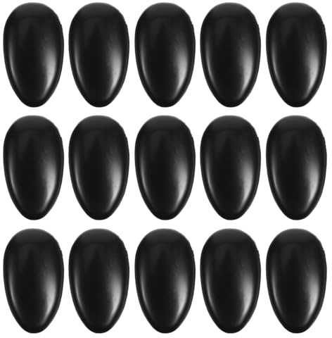 WOFASHPURET 20 Pcs Hair Dye Earmuffs Hair Coloring Ear Protectors for Salon and Home Use Adjustable Ear Covers for Washing Curling Stick Dryer Noise Reduction