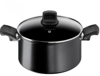 Tefal Titanium Excellence Stewpot with Lid, 24cm, 5.4L