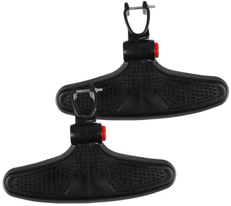 Abaodam 2piezas Accesorios Para Carrito Niño Niña Pedal Reposapiés Plástico Duradero Fácil Instalar Cómodo Para Sillas Paseo Niño Niña