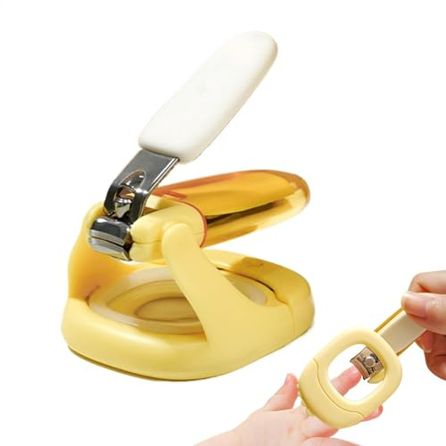 Upplysta babynagelklippare bärbara upplysta bärbara nagelklippare av rostfritt stål nagelklippare rostfritt stål nagelklippare trimmer