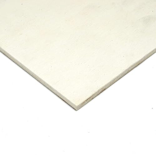 Generico Pannello Compensato mm 4 Varie Essenze di Legno Rovere, Noce, Ciliegio, ECC. ECC - Dimensione Disponibile: Pioppo cm 92 x 110