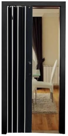 Magnetische Schiebetür, Falttür für Zimmer, Schlafzimmer und Terrasse, mehrfach gefaltetes Ziehharmonika-Design mit Griff, 66 x 150 cm