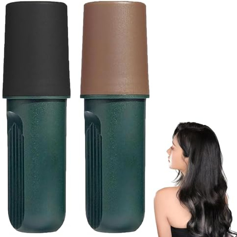 Teinture capillaire, Stick de retouche rapide pour racines, Applicateur de teinture capillaire portable, Peigne de coloration instantanée, Stick anti-cernes pour cheveux gris (Mixte)