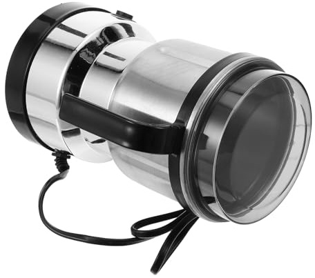 EPIGEIST Molino Eléctrico Pequeño de Acero Inoxidable con Cuchillas Molinillo Compacto para Granos de Café Especias y Frutos Secos Cocina Doméstica