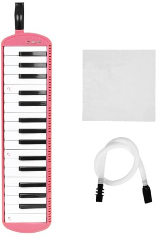 32 Melodica Instrument Soft Tubes 32 Keys Keyboard Melodica ABS Texture Suitable for Musicians Portable Keyboard