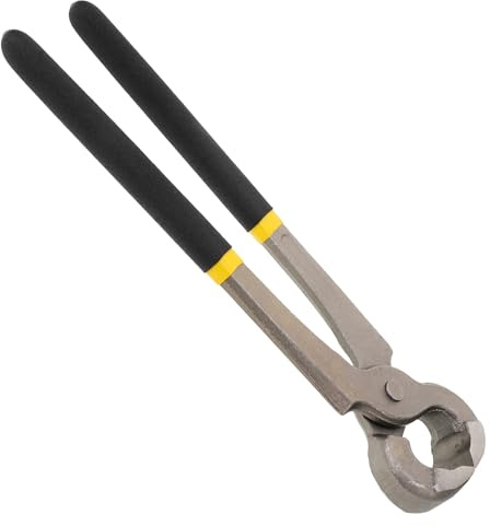 Beaupretty Alicates para Cortar Pezuñas de Ganado y Caballos , Herramienta Portátil de Metal Versátil 30 Cm para Reparación de Cascos