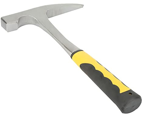 DGLDCSHUAI Double Flat Mouth Geological Survey Brick Duckbill Hammer(Hammer 500g)