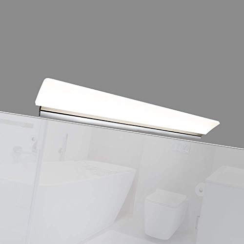 kalb Material für Möbel LED 450mm Spiegelleuchte Badleuchte Badlampe Spiegellampe Aufbauleuchte, Lichtfarbe:neutralweiß