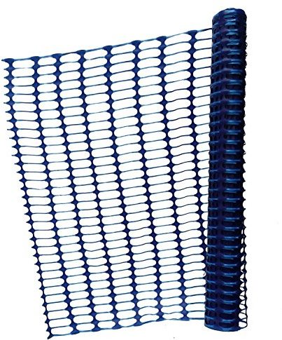 Agility Parcoursabgrenzung, Hundezaun, Sicherheitszaun, Bauzaun, Campingzaun, Abgrenzungszaun 1m hoch, blau, extra reißfest - in verschiedenen Längen, orig. Callieway® (50m Rolle)