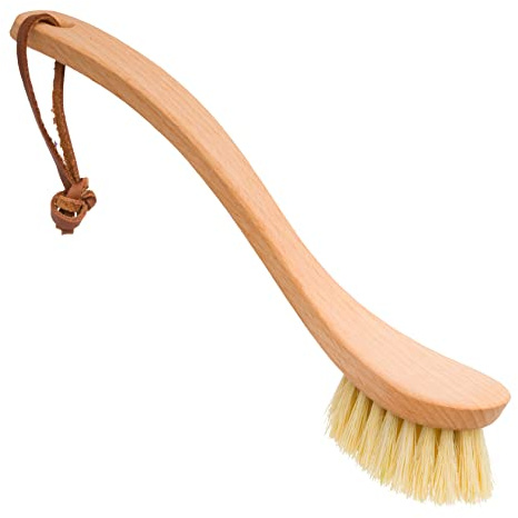Redecker Curved Wooden Handle Dish Brush