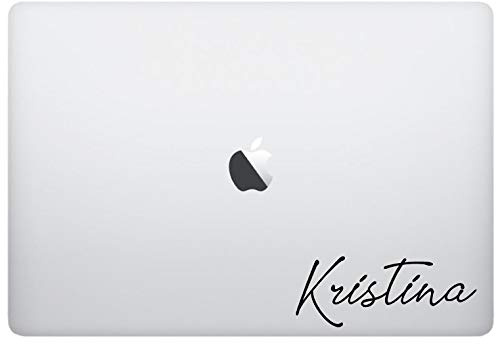 Laptop Notebook Computer Sticker Decal - Custom Name Monogram Autograph - Skins Stickers