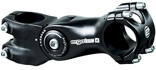 ergotec Octopus 2 Ahead Fahrrad Vorbau 31,8mm verstellbar, Lenker Vorbau für Mountainbike, MTB, Radfahren