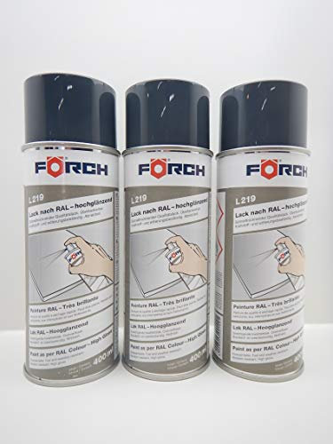 FORCH ANTHRAZITGRAU RAL 7016 Lack LACKSPRAY Spray SPRAYDOSE GLÄNZEND 400ML (3)