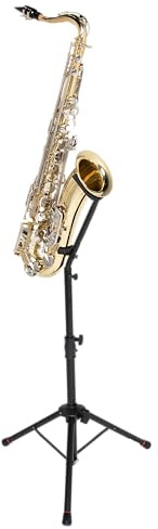 Gator Frameworks Tall Tripod Style Stand for Alto or Tenor Saxophones, (GFW-BNO-SAXTALL)