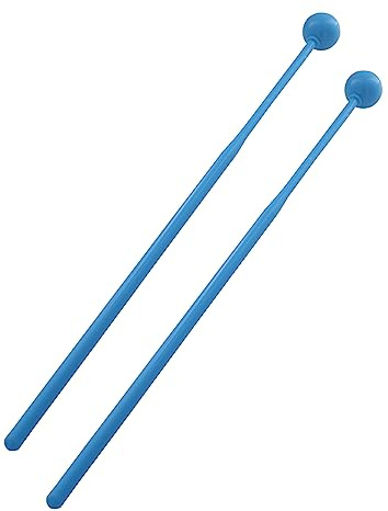 vsilay 1 par ABS mango bola de plástico baquetas Marimba mazo de percusión instrumentos musicales accesorios principiantes kits de entrenamiento