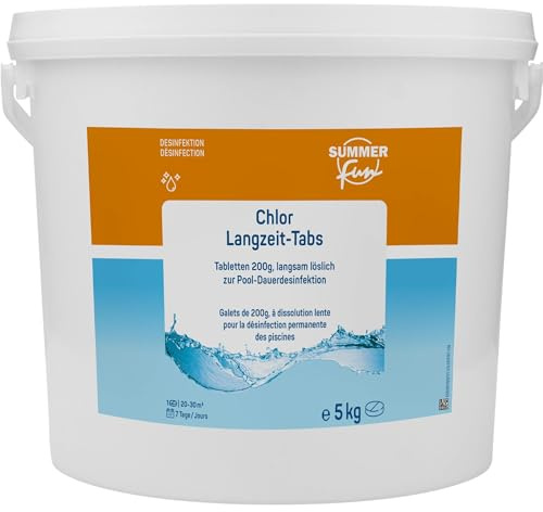 Summer Fun Chlor Langzeit-Tabs 200 g - 5 kg