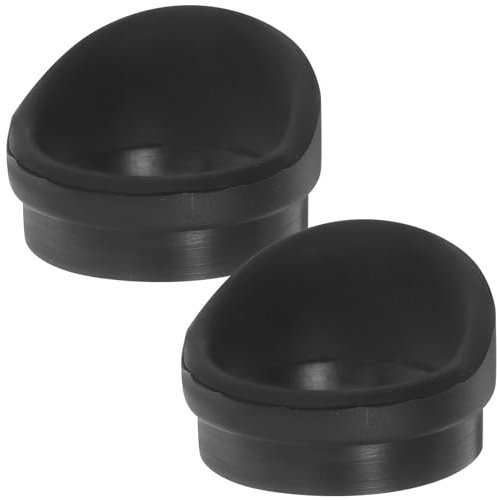 LALAFINA 2pcs Binocular Caps Microscope Eyepiece Cups Dust Cover Binocular Rubber Eye Cups Eye Guard Lab Stereo Microscope Eyecups Binocular Accessories