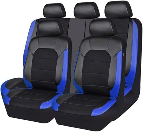 Auto Pelle Set Coprisedili per Peugeot 3008 II SUV / 3008 I P84 T8 2016-2024, Impermeabile Set Fodere Anteriori e Posteriori Copri Sedili Protezione Rivestimento Traspirante Accessori Interno