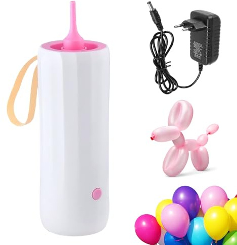 Bomba de globos eléctrica, bomba de globos eléctrica, 17 W, bomba eléctrica para globos, bomba eléctrica para globos para fiestas, cumpleaños, decoración de festivales